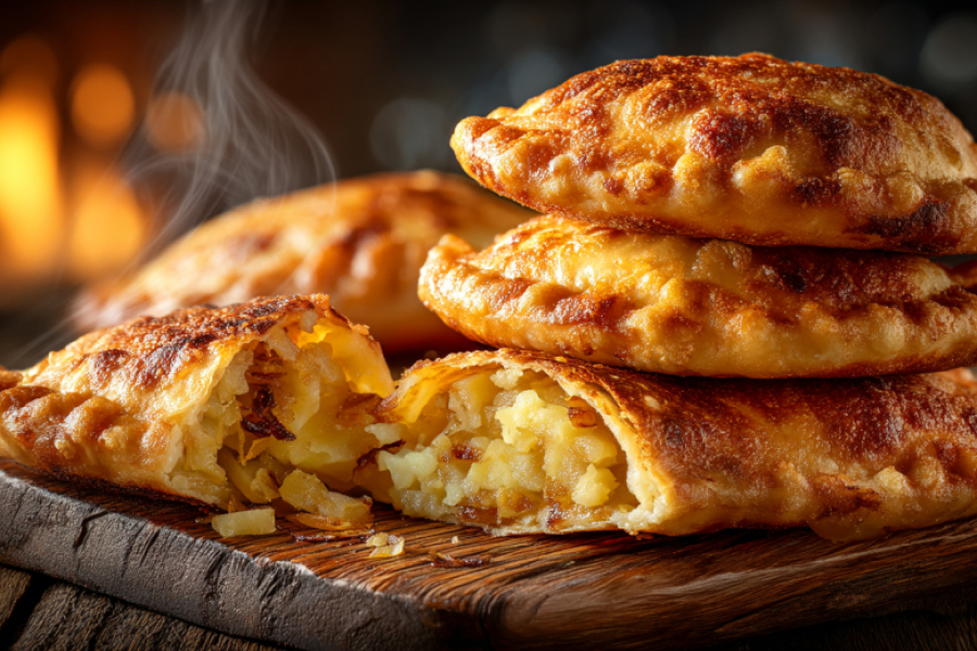 Пышные картофельные пирожки за полчаса &mdash; быстрый завтрак, который покорит всех
