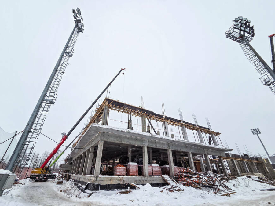 Строительство казанского Центра развития футбола планируется завершить в августе