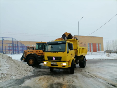 Очистка улиц: более 40 тысяч кубометров снега вывезли из столицы