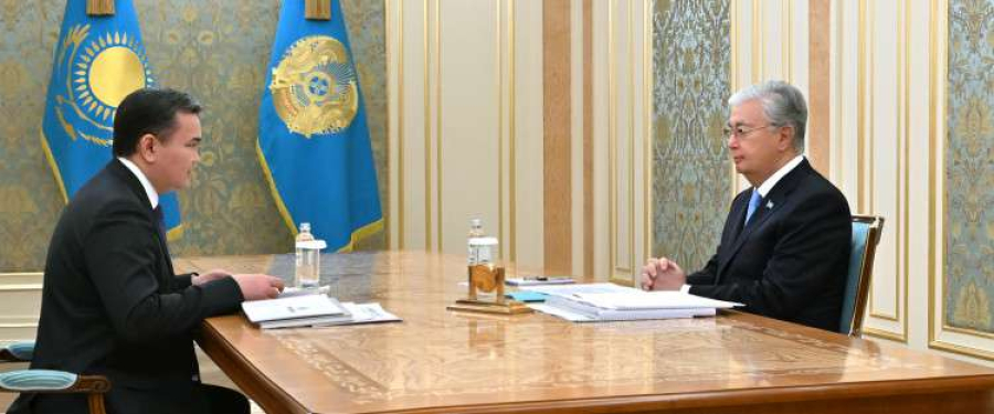 Глава государства принял акима Астаны