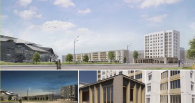 Специалисты приступили к обновлению фасадов домов у театра им.Г.Камала в Казани