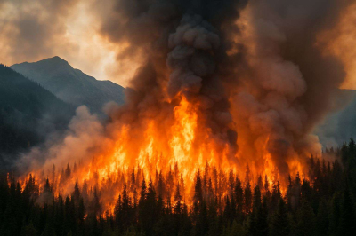 В Канаде ситуация с лесными пожарами резко ухудшилась