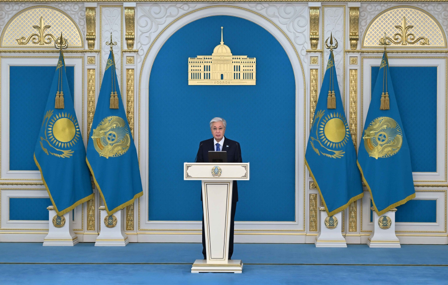 VII форум New Silk Way: Токаев запустил стратегическую линию Достык &ndash; Мойынты