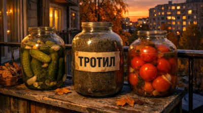 Взрывное устройство хранилось на балконе между банок с соленьями