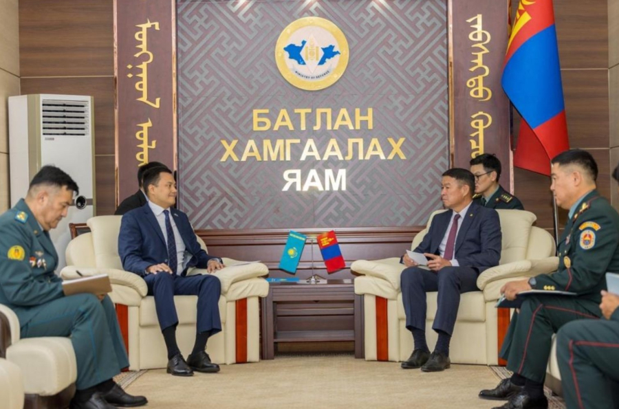 Казахстан и Монголия обсудили развитие военных связей