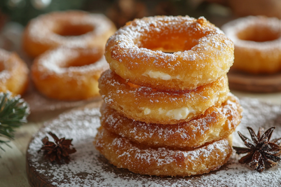 Никаких больше сырников на завтрак. Эти колечки нежнее и ароматнее: простая выпечка к чаю