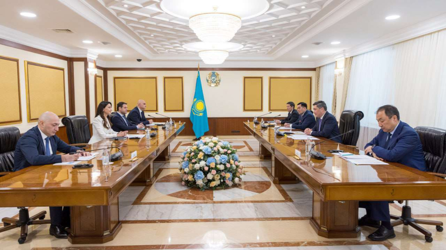 Бектенов обсудил с министром экономики Грузии укрепление сотрудничества