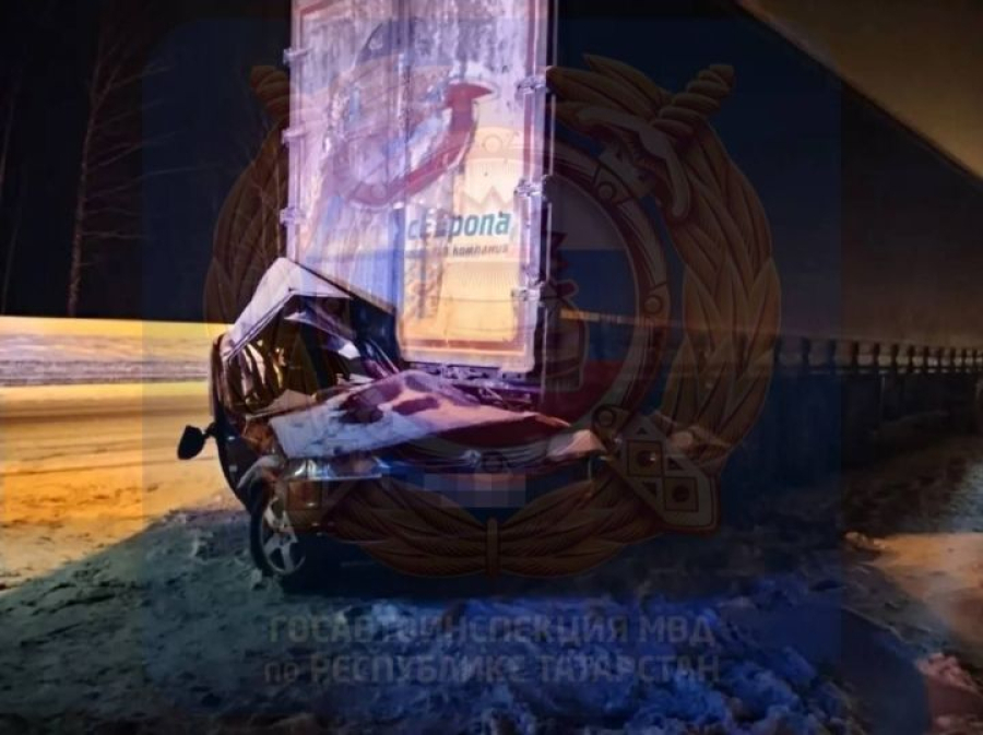 Залетела под грузовик: в Татарстане погибла девушка-водитель