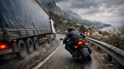 Предупреждают: в &laquo;мертвых зонах&raquo; находятся живые мотоциклисты