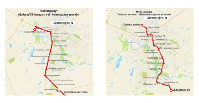 Два новых экспресс-маршрута запускают в Астане