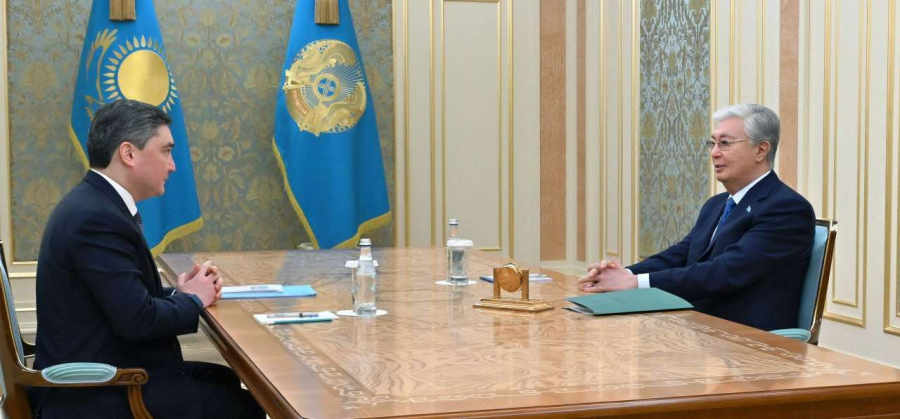 Токаев заслушал доклад Бектенова о противопаводковых мерах