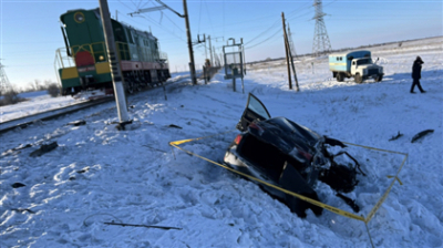 Страшная авария с электровозом произошло в Акмолинской области