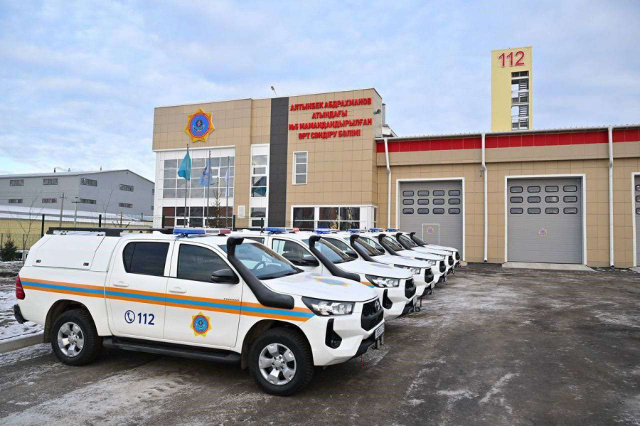 В Петропавловске открыли пожарное депо