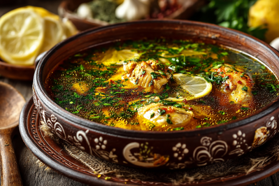 Вместо скучных супов варю чихиртму &mdash; грузинская кухня ворвалась в наше меню и прочно обосновалась. Лимонная заправка делает бульон шелковым