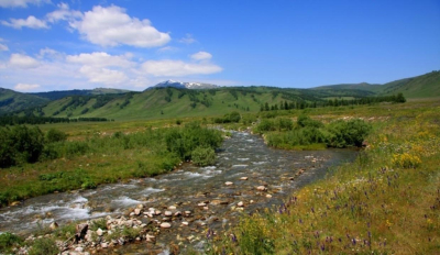 Паводковые воды спасут озеро Тораңғы в Курчумском районе