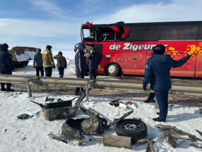 ДТП с участием 26 авто случилось на трассе в Жамбылской области 31 января 2024, 16:23