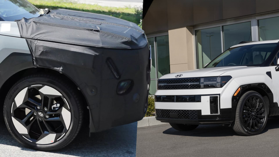 Hyundai Tucson 2027 стал похож на Santa Fe и обзавелся ИИ-ассистентом