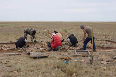 Могилу захороненного 800 лет назад ребенка нашли в Карагандинской области