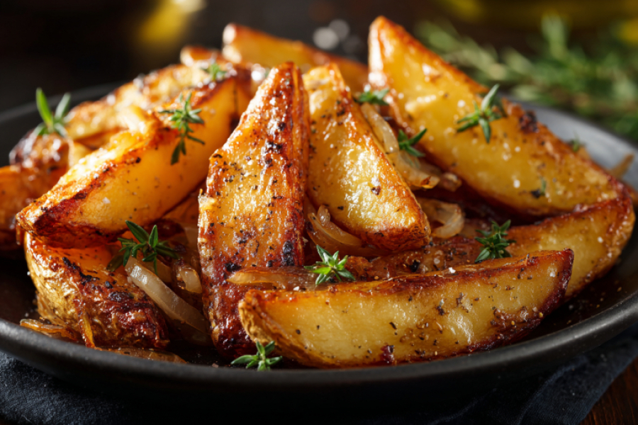 Жареная картошка как в ресторане: просто на домашней сковороде