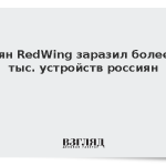 Троян RedWing заразил более 10 тыс. устройств россиян