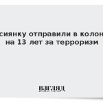 Россиянку отправили в колонию на 13 лет за терроризм