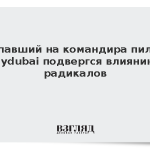 Напавший на командира пилот Flydubai подвергся влиянию радикалов