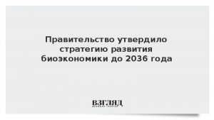 Правительство утвердило стратегию развития биоэкономики до 2036 года