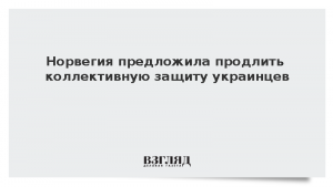 Норвегия предложила продлить коллективную защиту украинцев