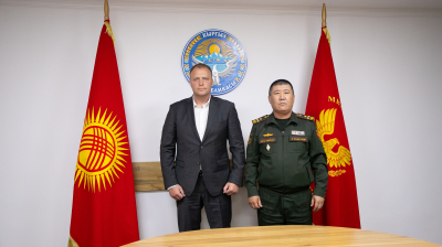 Минобороны КР и парк "Евразия" подписали меморандум о сотрудничестве