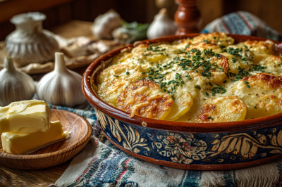 Такая картошечка с чесночным маслом — любимый гарнир в моей семье: вкуснее, чем по-деревенски