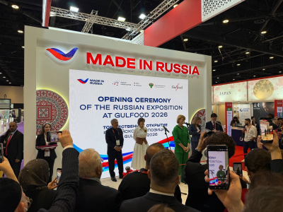 Минниханов представляет Россию на выставке пищепрома в Дубае