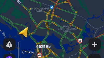 Почти не едем: утро понедельника в Казани началось с метели и 7-балльных пробок 02/02/2026 – Новости