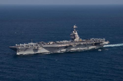 США перебрасывают на Ближний Восток авианосец, который участвовал в захвате Мадуро